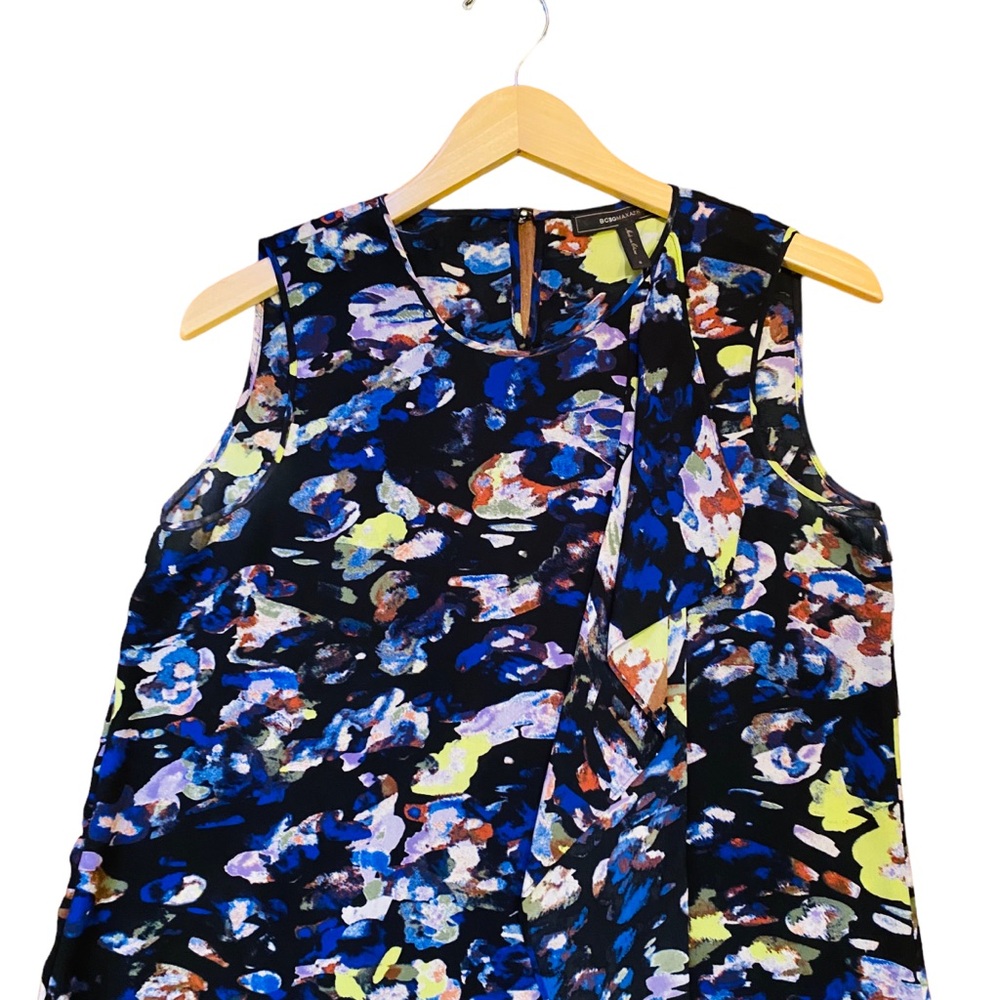 BCBGMaxAzria Edythe Cascade Drape Top - Picture 6 of 10